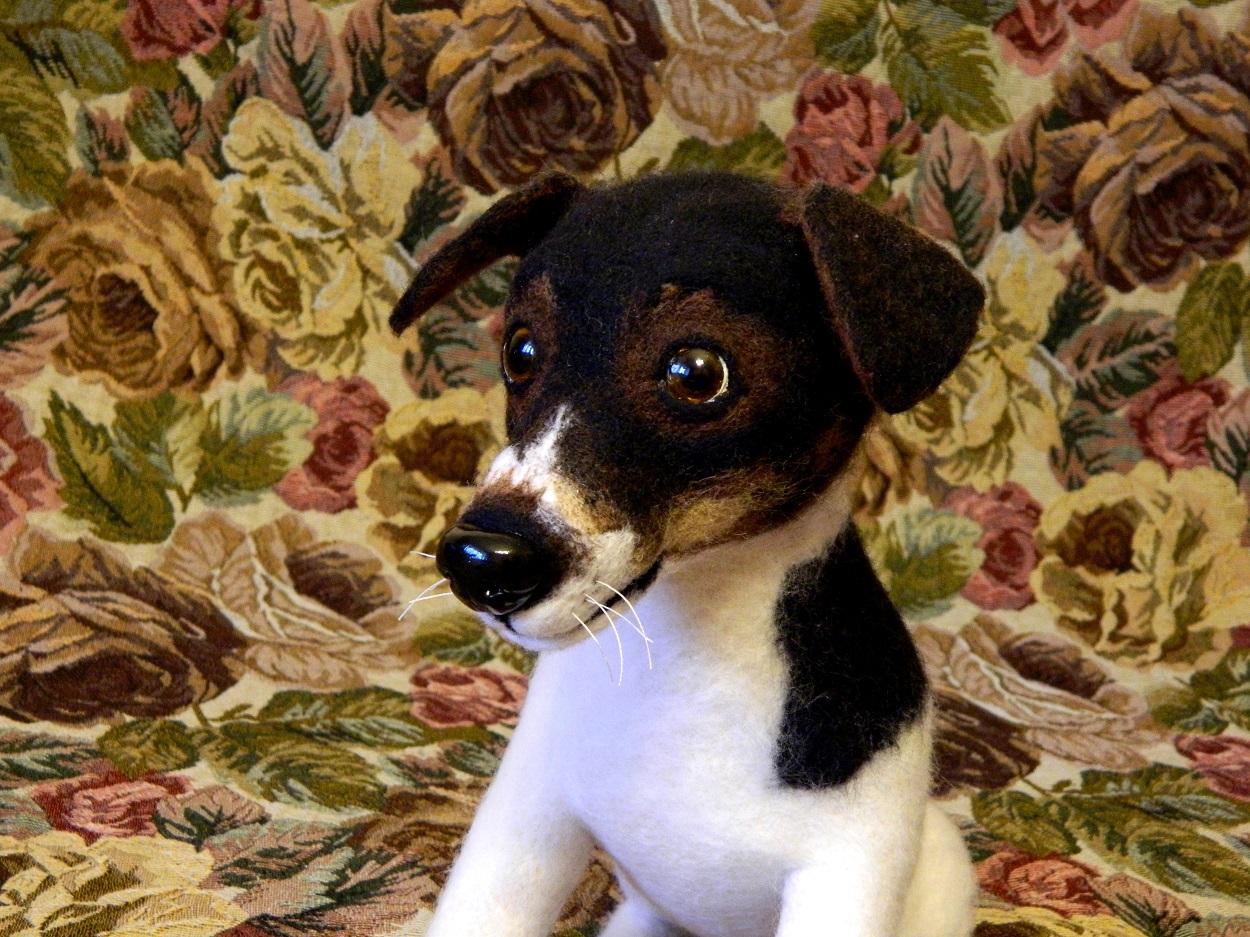 собака Джек Рассел изготовление кукол собак