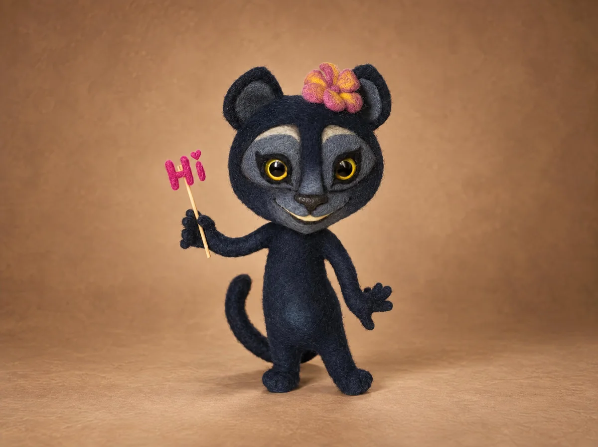 Пантера Viber — мягкая игрушка — мягкая игрушка на заказ