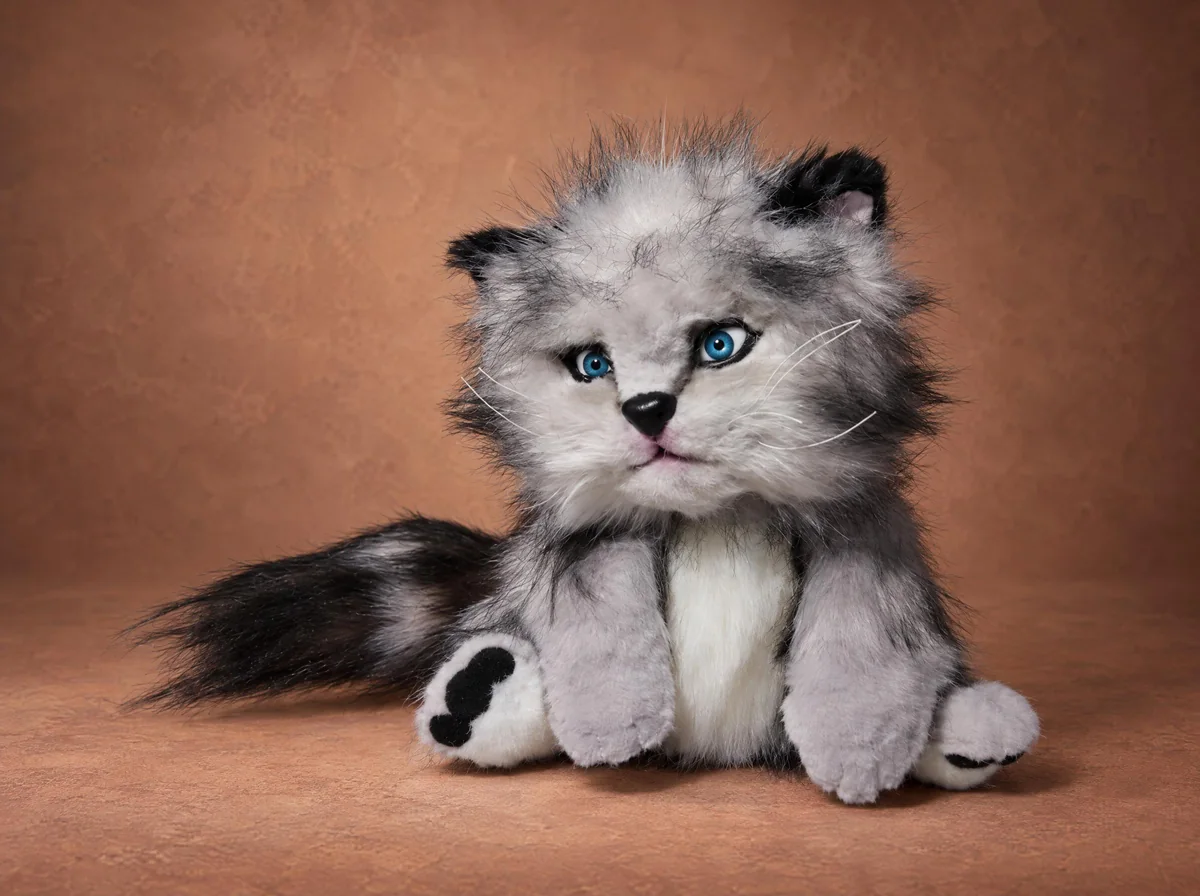 Сердитый котик (Grumpy cat) — мягкая игрушка на заказ
