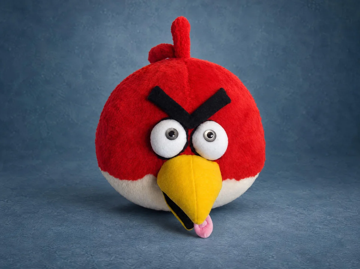 Angry birds — мягкая игрушка идет в атаку — мягкая игрушка на заказ