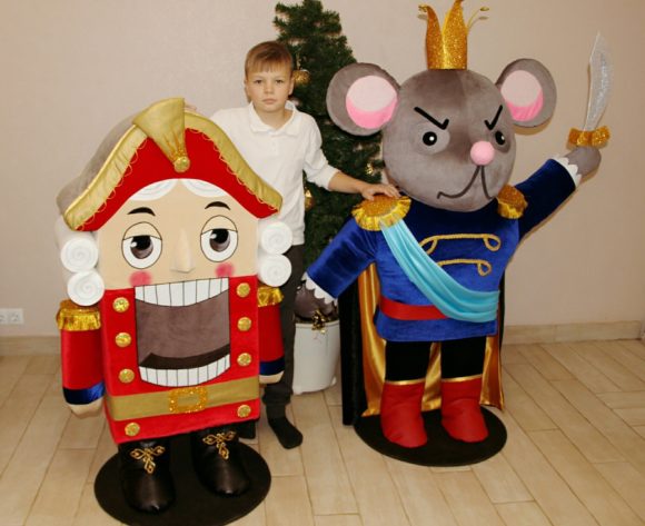 Щелкунчик и Мышиный Король ростовые куклы Большие игрушки Игрушки на заказ по фото, рисункам. Шьем от 1 шт.