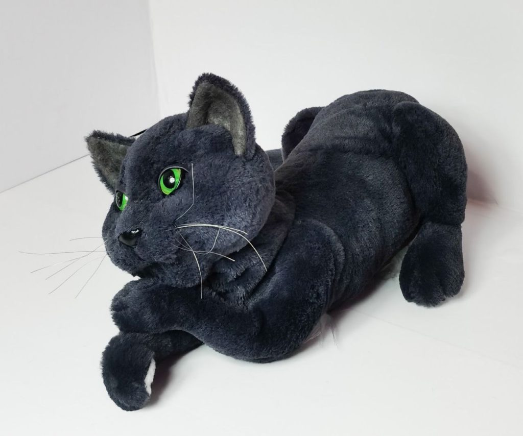 игрушка серый кот на заказ