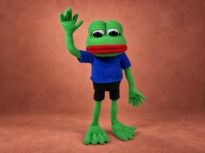Мягкая игрушка лягушонок Пепе