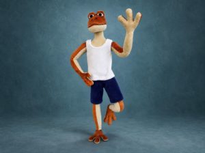 Плюшевая игрушка лягушка Патила на заказ