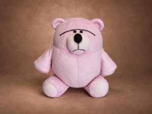 Мягкая игрушка розовый медведь из Истории игрушек